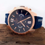 Tommy Hilfiger Decker Multifunction Blue Dial Blue Rubber Strap Watch for Men - 1791474 Authentic Buy Shop Now