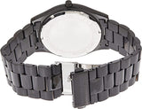 Michael Kors Slim Runway Black Dial Black Steel Strap Watch for Men - MK8507 Authentic Buy Shop Now