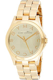 Marc Jacobs Henry Gold Dial Gold Steel Strap Watch for Women - MBM3211 Authentic Buy Shop Now