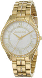 Michael Kors Lauryn Mother of Pearl White Dial Gold Steel Strap Watch for Women - MK3899 Authentic Buy Shop Now