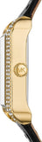 Michael Kors Lake Quartz White Dial Black Leather Strap Watch For Women - MK2762 Authentic Buy Shop Now