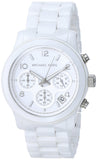 Michael Kors Runway White Ceramic Dial White Steel Strap Watch for Women - MK5161 Authentic Buy Shop Now