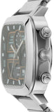 Fossil Retro Analog-Digital Black Dial Silver Steel Strap Watch for Men - FS5890 Authentic Buy Shop Now