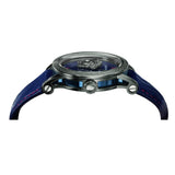 Versace Palazzo Empire Blue Dial Blue Leather Strap Watch for Men - VERD00118 Authentic Buy Shop Now