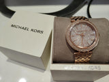 Michael Kors Darci Rose Gold Dial Rose Gold Steel Strap Watch for Women - MK3439 Authentic Buy Shop Now