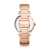 Michael Kors Parker Rose Gold Dial Rose Gold Steel Strap Watch for Women - MK5865 Authentic Buy Shop Now
