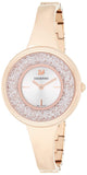 Swarovski Crystalline Bracelet White Dial Rose Gold Steel Strap Watch for Women - 5269250 Authentic Buy Shop Now