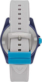 Emporio Armani Sigma Analog Orange Dial Grey Silicone Strap Watch For Men - AR11218 Authentic Buy Shop Now