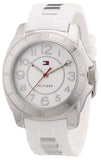 Tommy Hilfiger K2 White Dial White Rubber Strap Watch for Women - 1781306 Authentic Buy Shop Now