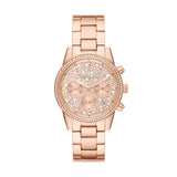Michael Kors Blair Rose Gold Dial Rose Gold Steel Strap Watch for Women - MK5263 Authentic Buy Shop Now