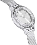 Swarovski Octea Nova Silver Dial Silver Mesh Strap Watch for Women - 5650039 Authentic Buy Shop Now