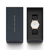 Daniel Wellington Dapper Cornwall White Dial Black Nylon Strap Watch For Men - DW00100261 Authentic Buy Shop Now