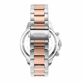 Fossil Perfect Boyfriend Mother of Pearl Dial Two Tone Steel Strap Watch for Women - ES4135 Authentic Buy Shop Now