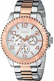 Guess BFF Multifunction Silver Dial Two Tone Steel Strap Watch for Women - W0231L5 Authentic Buy Shop Now
