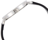 Calvin Klein Even Silver Black Leather Strap Watch for Women - K7B231C6 Authentic Buy Shop Now