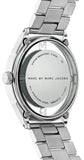 Marc Jacobs Tether Transparent Silver Dial Silver Steel Strap Watch for Women - MBM3412 Authentic Buy Shop Now