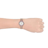 Michael Kors Darci Pave Silver Dial Rose Gold Steel Strap Watch For Women - MK4517 Authentic Buy Shop Now