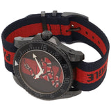 Gucci Dive Blue & Red Dial Blue & Red Nylon Strap Watch For Men - YA136214 Authentic Buy Shop Now