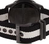 Gucci G Timeless XL White Dial Two Tone NATO Strap Watch For Men - YA126243 Authentic Buy Shop Now