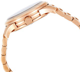 Michael Kors Runway Blue Dial Rose Gold Stainless Steel Strap Watch for Women - MK7065 Authentic Buy Shop Now