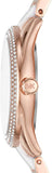 Michael Kors Janelle Multifunction Silver Dial Two Tone Steel Strap Watch For Women - MK7131 Authentic Buy Shop Now