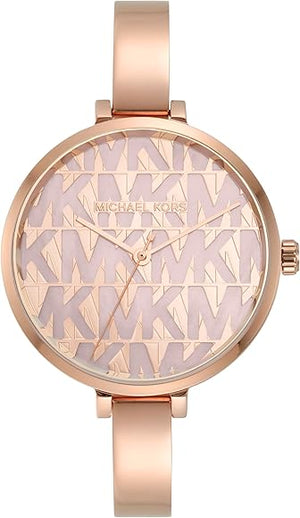 Michael Kors Naia Quartz Rose Gold Dial Rose Gold Steel Strap Watch for Women - MK4679 Authentic Buy Shop Now