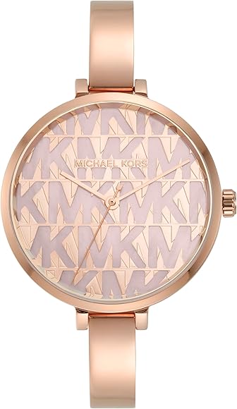 Michael Kors Naia Quartz Rose Gold Dial Rose Gold Steel Strap Watch for Women - MK4679 Authentic Buy Shop Now