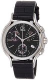 Calvin Klein Skirt Chronograph Black Dial Black Leather Strap Watch for Men - K2U291C1 Authentic Buy Shop Now