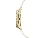 Swarovski Octea Nova Quartz White Dial White Leather Strap Watch for Women - 5295337 Authentic Buy Shop Now