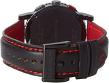 Burberry City Chronograph Black Dial Black Leather Strap Watch for Men - BU9803 Authentic Buy Shop Now