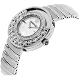 Swarovski Lovely Crystal Mother of Pearl Dial Silver Steel Strap Watch for Women - 1160307 Authentic Buy Shop Now