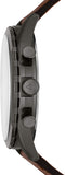 Fossil Forrester Chronograph Grey Dial Brown Leather Strap Watch for Men - FS5815 Authentic Buy Shop Now