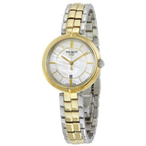 Tissot Flamingo Mother of Pearl White Dial Two Tone Steel Strap Watch For Women - T094.210.22.111.01 Authentic Buy Shop Now
