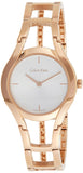 Calvin Klein Class White Dial Rose Gold Steel Strap Watch for Women - K6R23626 Authentic Buy Shop Now