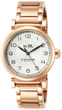 Coach Madison White Dial Rose Gold Steel Strap Watch for Women - 14502395 Authentic Buy Shop Now