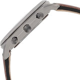 Fossil Neutra Chronograph Grey Dial Brown Leather Strap Watch for Men - FS5512 Authentic Buy Shop Now