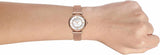 Emporio Armani Gianni T Bar Mother of Pearl Dial Rose Gold Mesh Bracelet Watch For Women - AR11320 Authentic Buy Shop Now