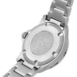 Emporio Armani Diver Quartz Blue Dial Silver Steel Strap Watch For Men - AR11339 Authentic Buy Shop Now