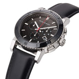 Burberry The City Black Dial Black Leather Strap Watch for Men - BU9382 Authentic Buy Shop Now