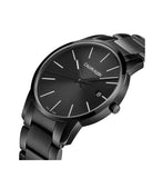 Calvin Klein City Quartz Black Dial Black Steel Strap Watch for Men - K2G2G4B1 Authentic Buy Shop Now