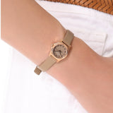 Marc Jacobs Henry Dinky Grey Dial Grey Leather Strap Watch for Women - MBM1239 Authentic Buy Shop Now