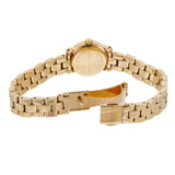 Marc Jacobs Amy Dinky Blue Dial Gold Steel Strap Watch for Women - MBM3229 Authentic Buy Shop Now
