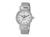 Coach Madison White Dial Silver Mesh Bracelet Watch for Women - 14502651 Authentic Buy Shop Now