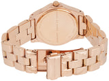 Marc Jacobs Blade Rose Gold Dial Rose Gold Steel Strap Watch for Women - MBM3127 Authentic Buy Shop Now