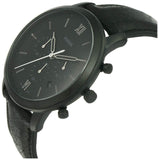 Fossil Commuter Black Dial Black Leather Strap Watch for for Men - FS5504 Authentic Buy Shop Now