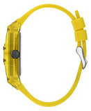 Guess Phoenix Multi Function Black Dial Yellow Rubber Strap Watch for Men - GW0203G6 Authentic Buy Shop Now