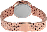 Michael Kors Darci Pave Silver Dial Rose Gold Steel Strap Watch For Women - MK4517 Authentic Buy Shop Now