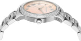 Michael Kors Tibby Multifunction Crystals Pink Dial Silver Steel Strap Watch for Women - MK4686 Authentic Buy Shop Now