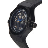 Maserati Potenza Automatic Black Dial Black Leather Strap Watch For Men - R8821108009 Authentic Buy Shop Now