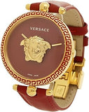 Versace Palazzo Empire Red Dial Red Leather Strap Watch for Women - VCO120017 Authentic Buy Shop Now